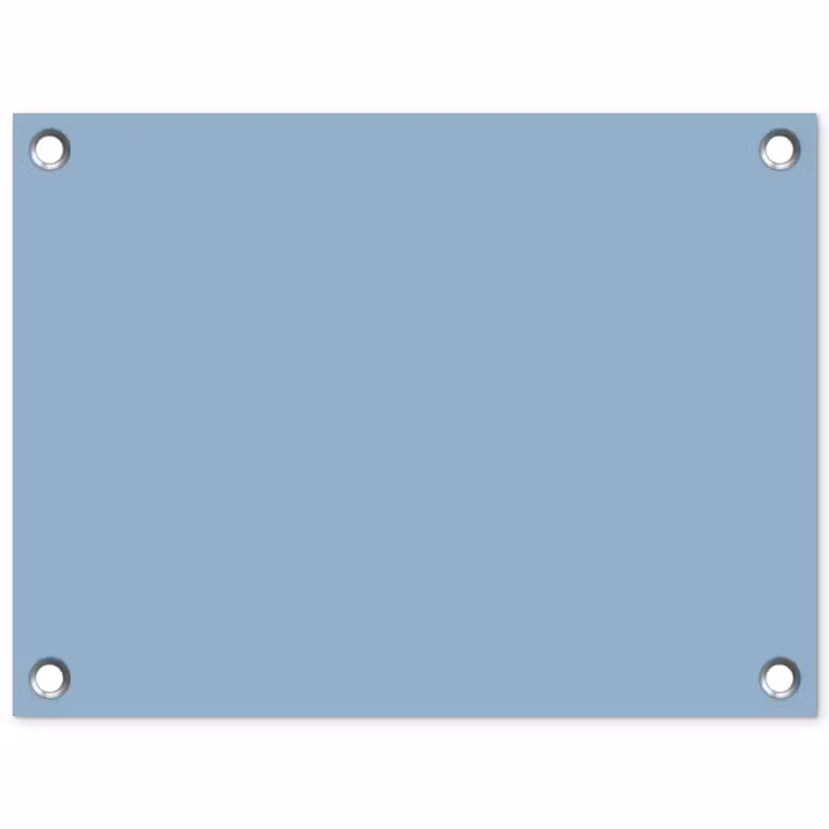 Tuinposter - Dusty - Denim - Blauw — 1