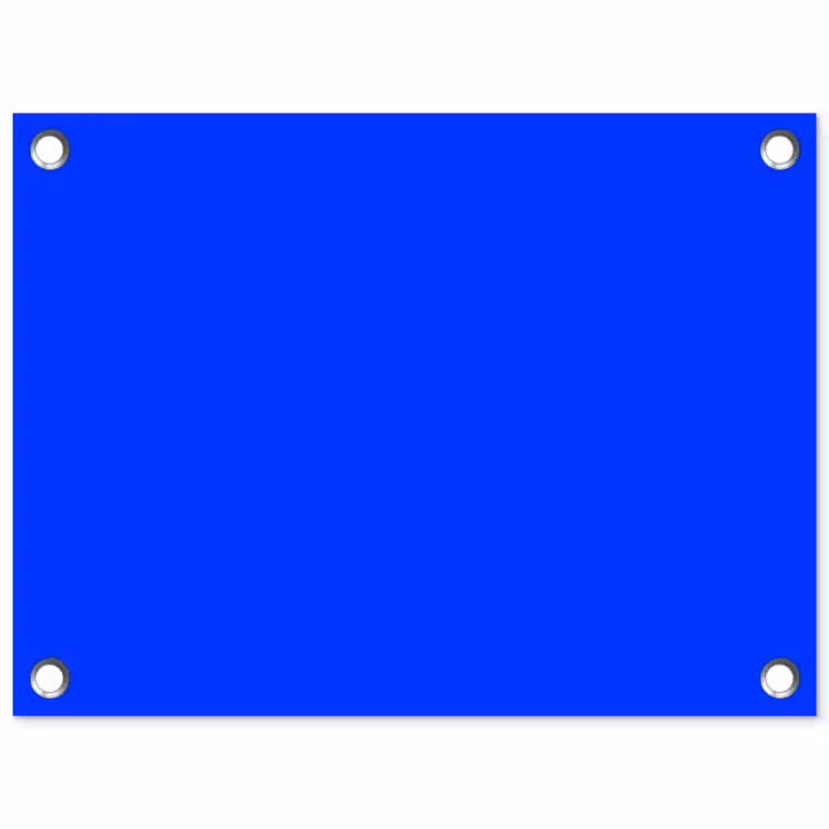 Tuinposter - Electric - Blue - Blauw — 1