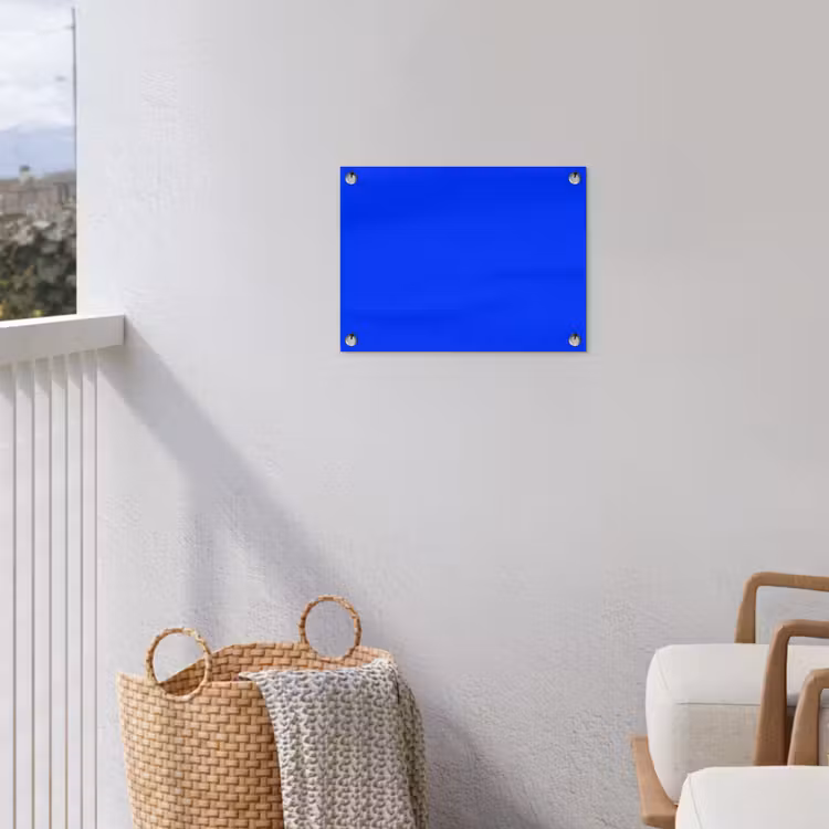 Tuinposter - Electric - Blue - Blauw — 3