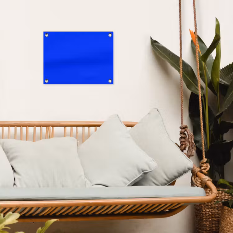 Tuinposter - Electric - Blue - Blauw — 5