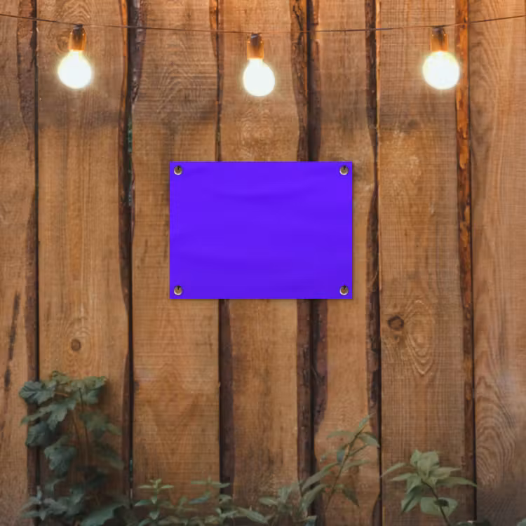 Tuinposter - Electric - Indigo - Paars — 2