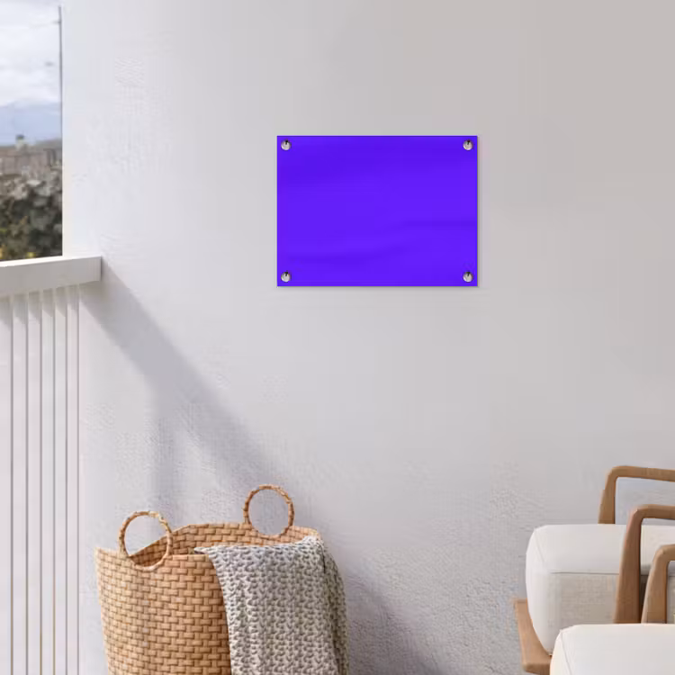 Tuinposter - Electric - Indigo - Paars — 3