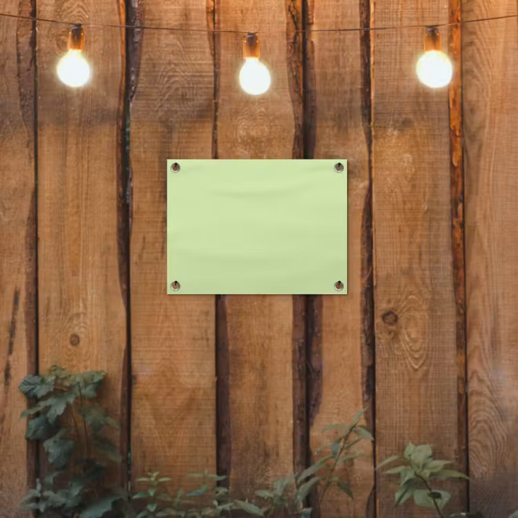 Tuinposter - Light - Lime - Groen — 2