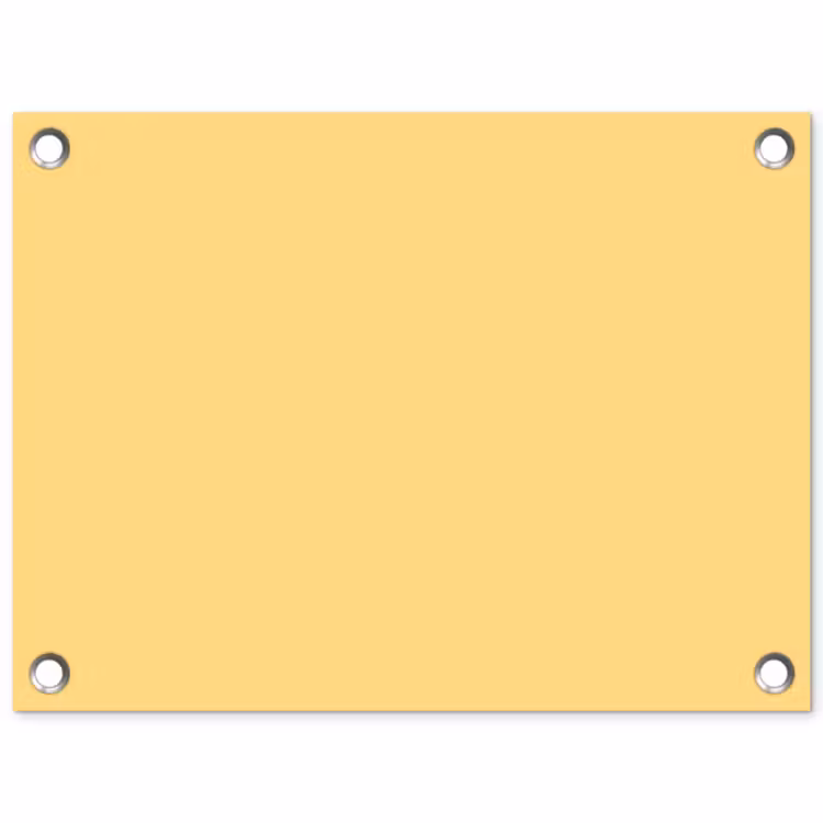 Tuinposter - Butter - Geel - Yellow — 1