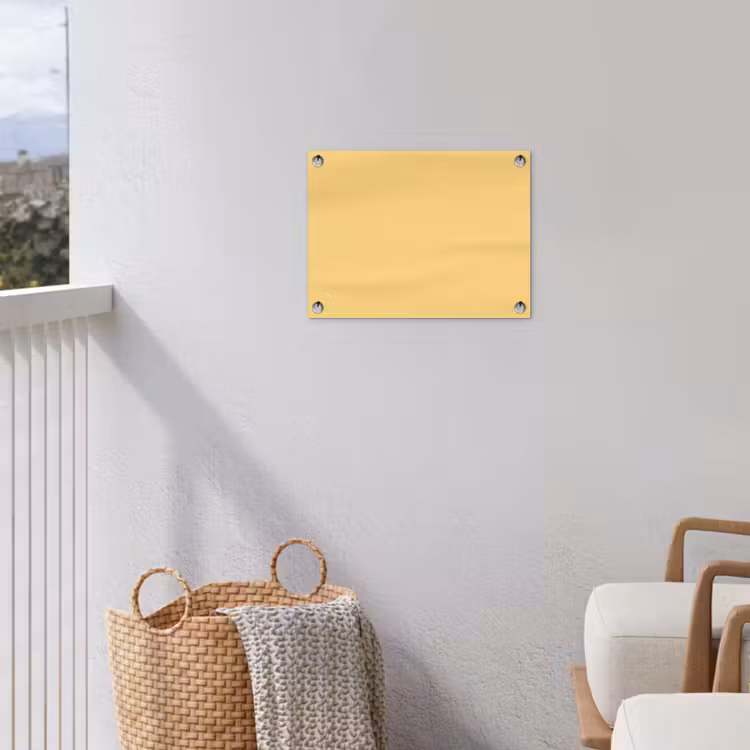 Tuinposter - Butter - Geel - Yellow — 3
