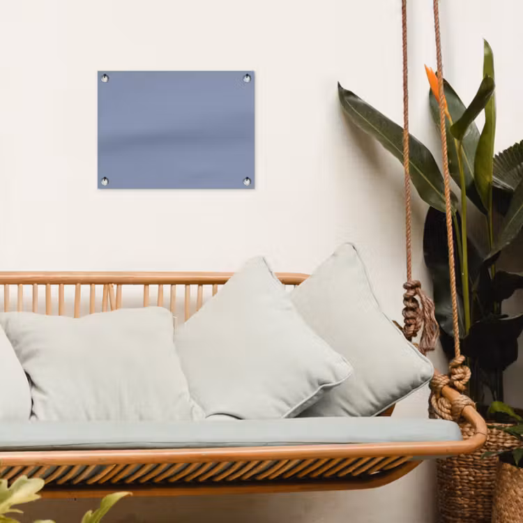 Tuinposter - Canary - Champ - Blauw — 5