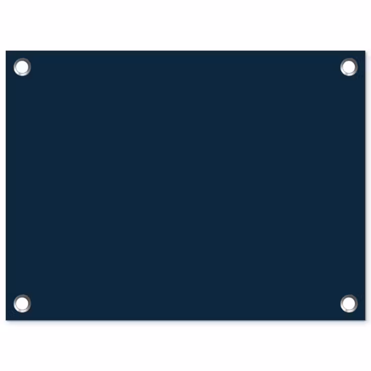 Tuinposter - Midnight - Blue - Blauw — 1