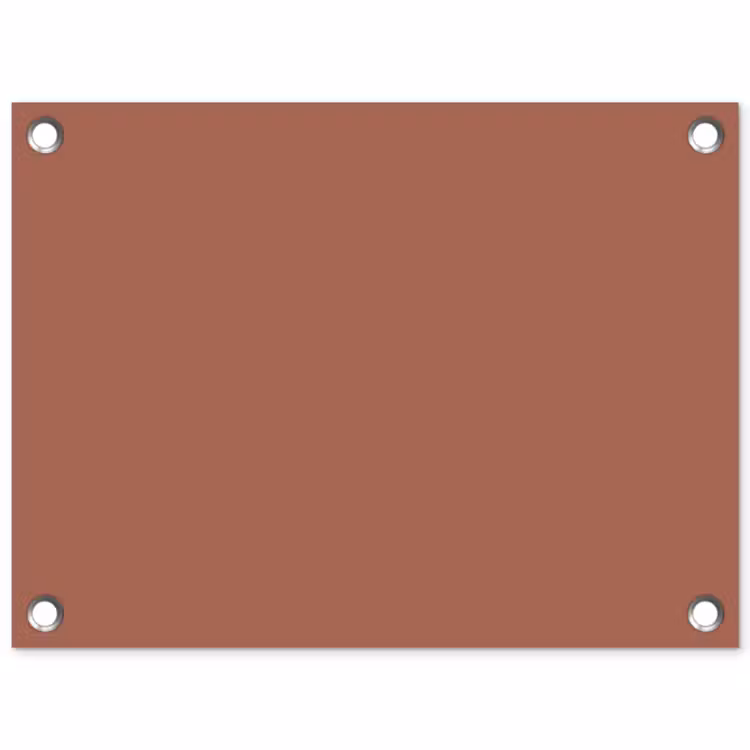 Tuinposter - Baked - Earth - Oranje — 1