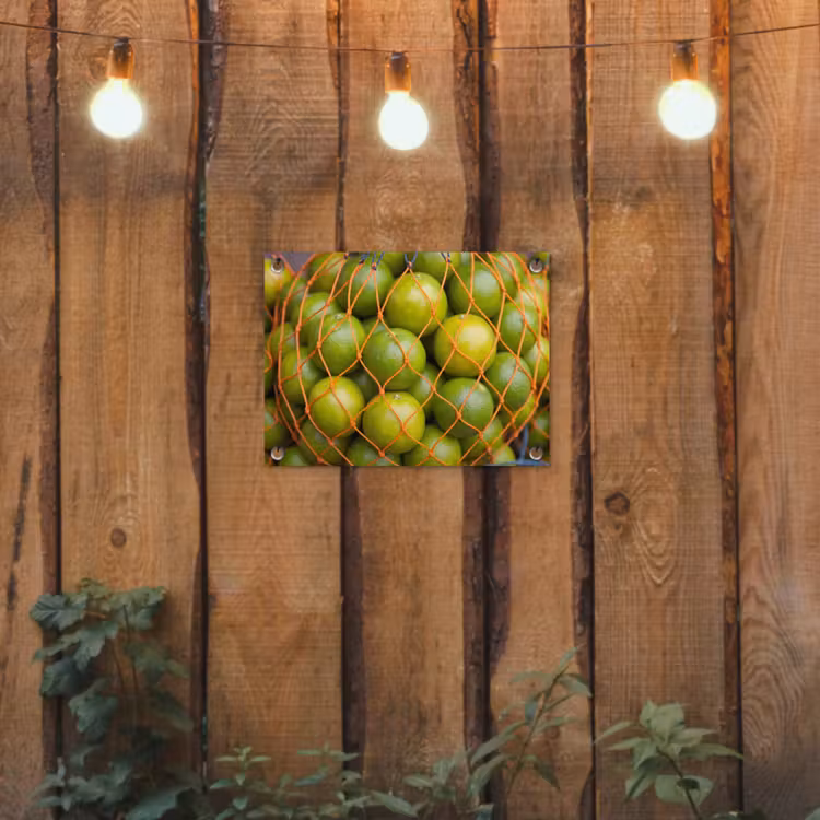 Tuinposter - Eten - Net - Groen - Markt — 2