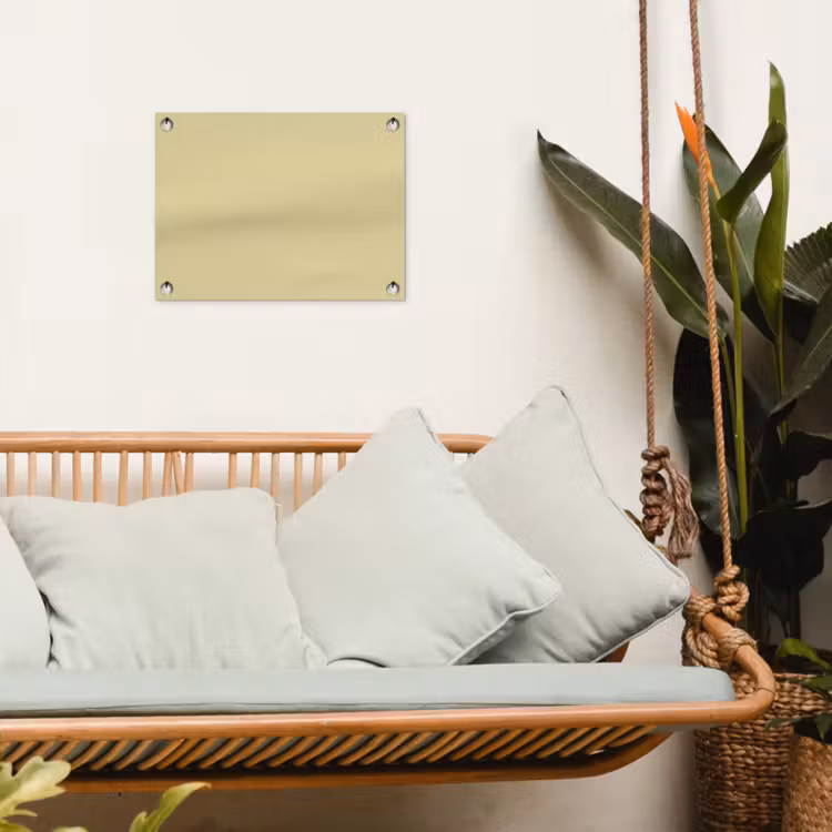 Tuinposter - Mellow - Touch - Geel — 5