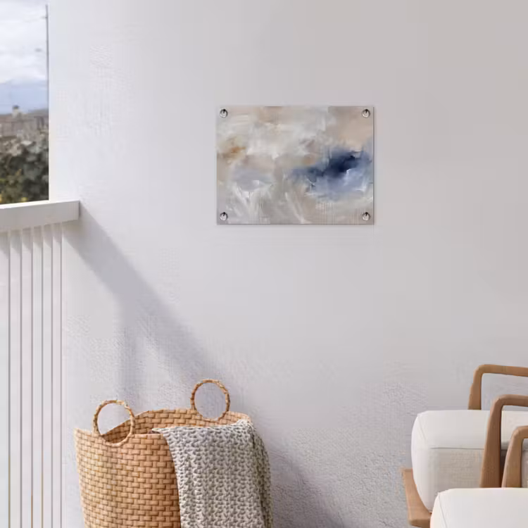Tuinposter - Abstract - Wolken - Sfeer - Modern - Beige — 3