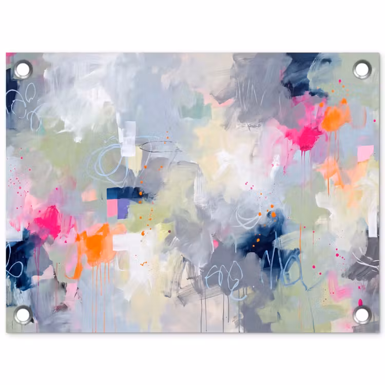 Tuinposter - Abstract - Kleurrijk - Modern - Kunst — 1
