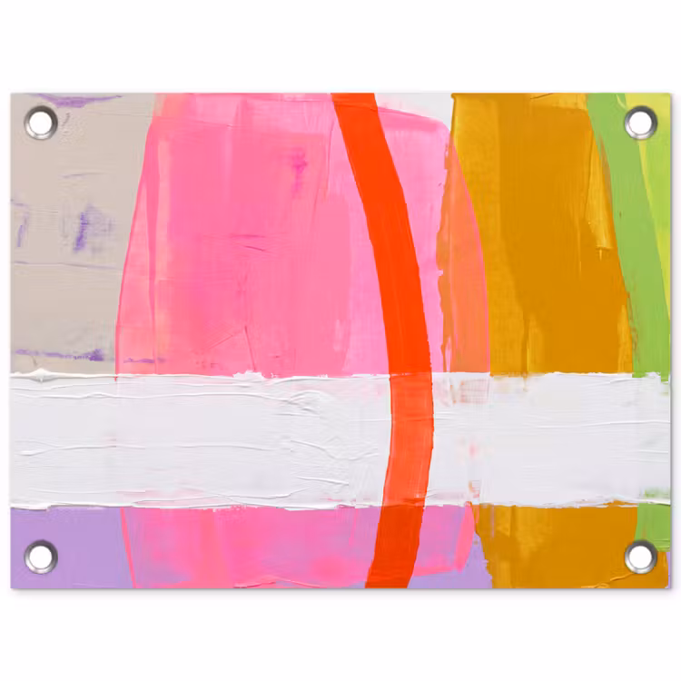 Tuinposter - Abstract - Kleurrijk - Vormen - Modern - Kunst — 1