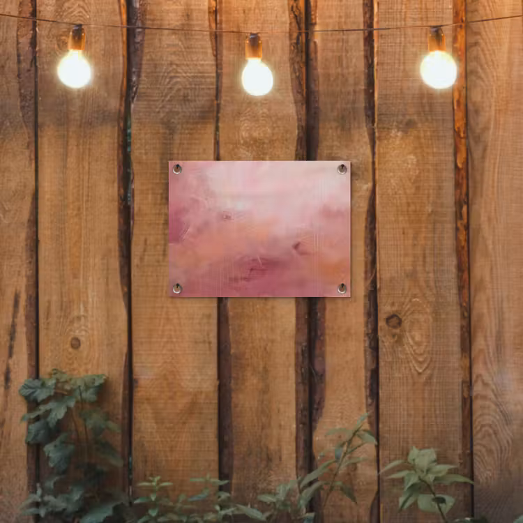Tuinposter - Kunst - Vloeiend - Pastel - Abstract — 2