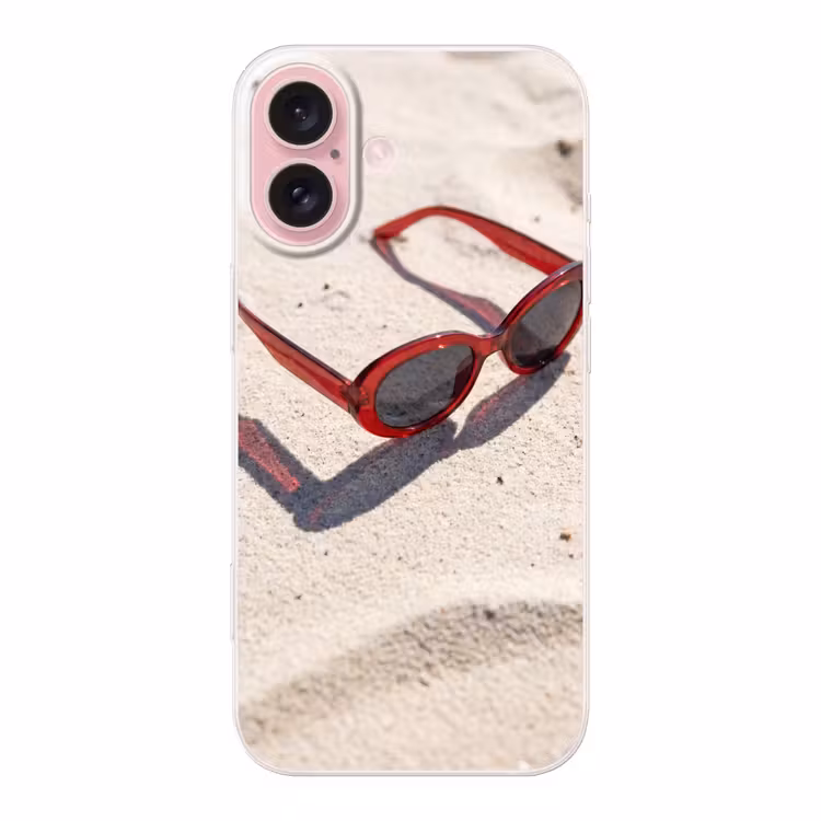Telefoonhoesje - Zonnebril - Strand - Vakantie - Rood — 1