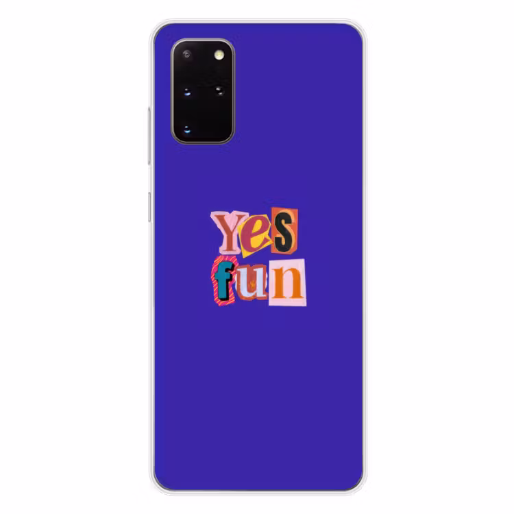 Telefoonhoesje - Yes fun - Kleurrijk - Collage-stijl — 4
