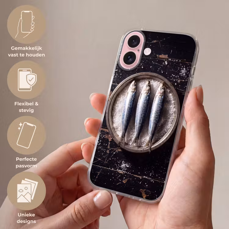 Telefoonhoesje - Vis - Zout - Eten — 4