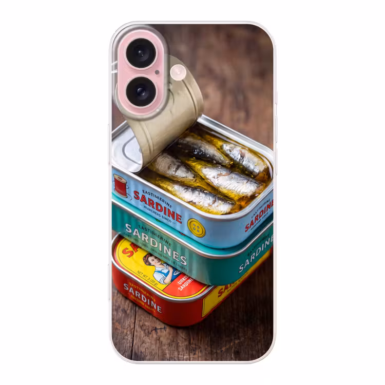 Telefoonhoesje - Vis - Blikjes - Keuken — 1