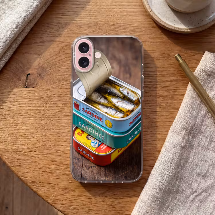 Telefoonhoesje - Vis - Blikjes - Keuken — 2