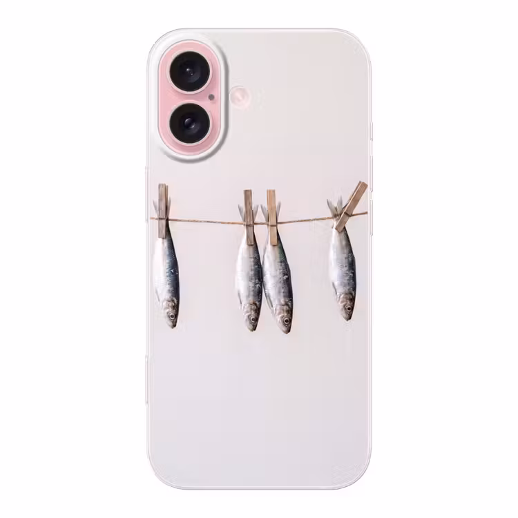 Telefoonhoesje - Vis - Hangend - Eten — 1