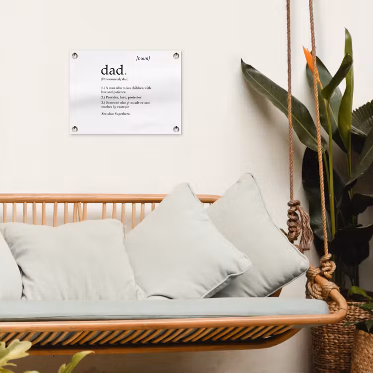 Tuinposter - Spreuken - Papa definitie - Quotes - Dad — 5