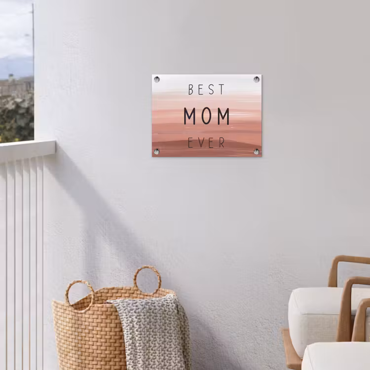 Tuinposter - Spreuken - Quotes Best mom ever - Moederdag - Mama - Cadeau moederdag — 3