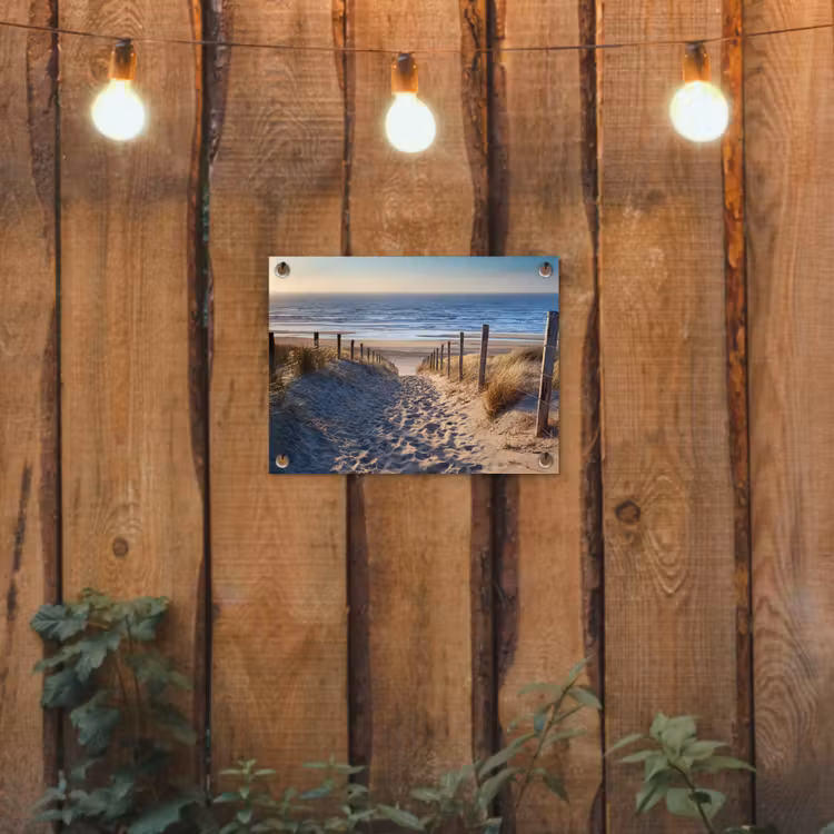 Tuinposter - Strand - Zee - Nederland - Duinen - Zon — 2