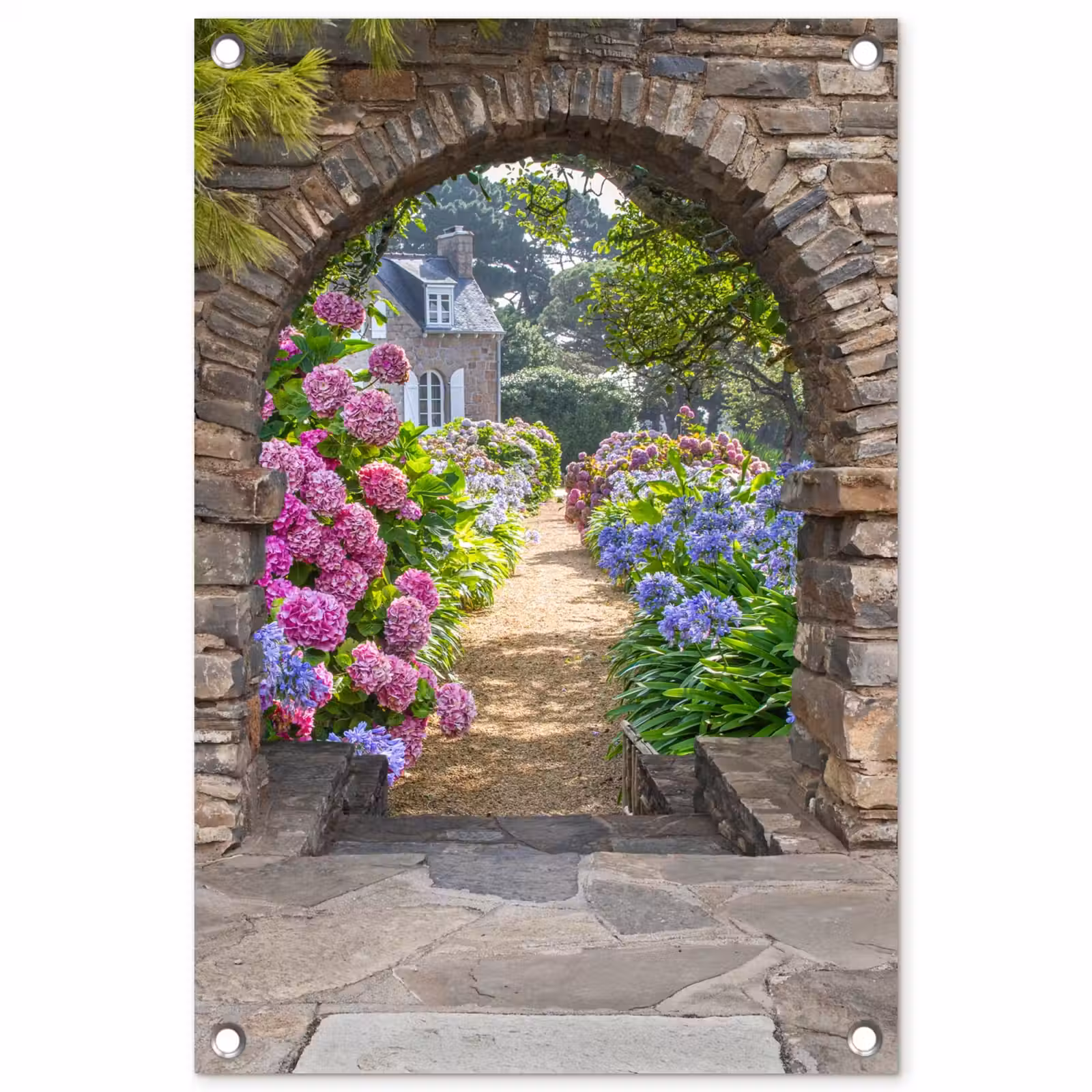 Tuinposter - Verstopte tuin — 1