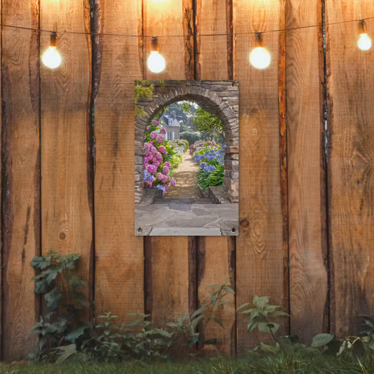 Tuinposter - Verstopte tuin — 2