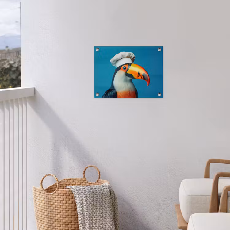 Tuinposter - Toekan - Papegaai - Vogel - Koksmuts — 3