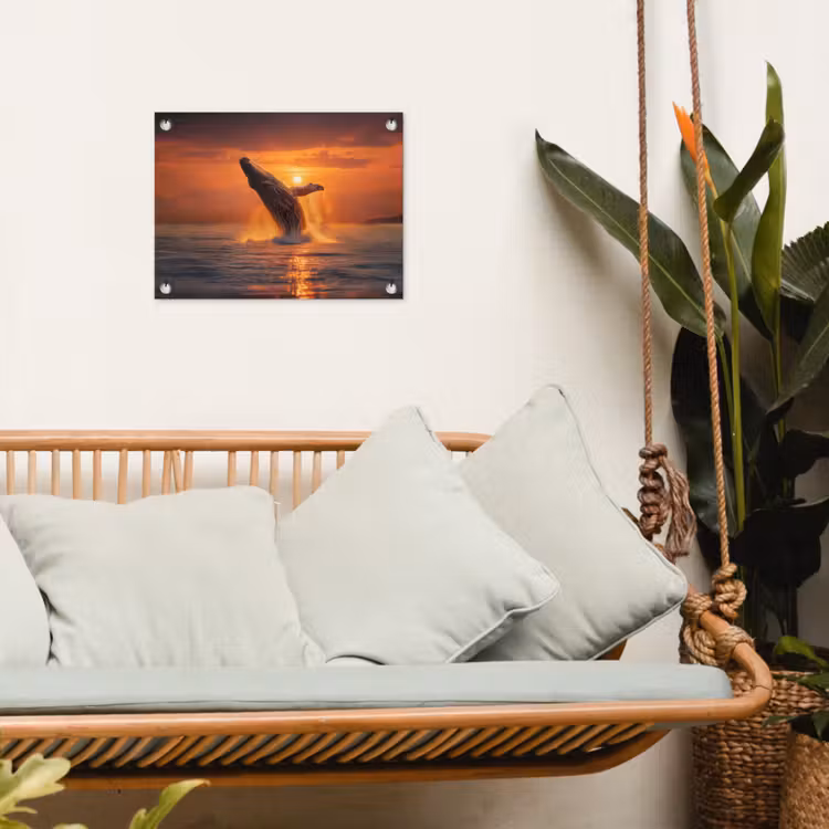 Tuinposter - Walvis - Zon - Zee — 5