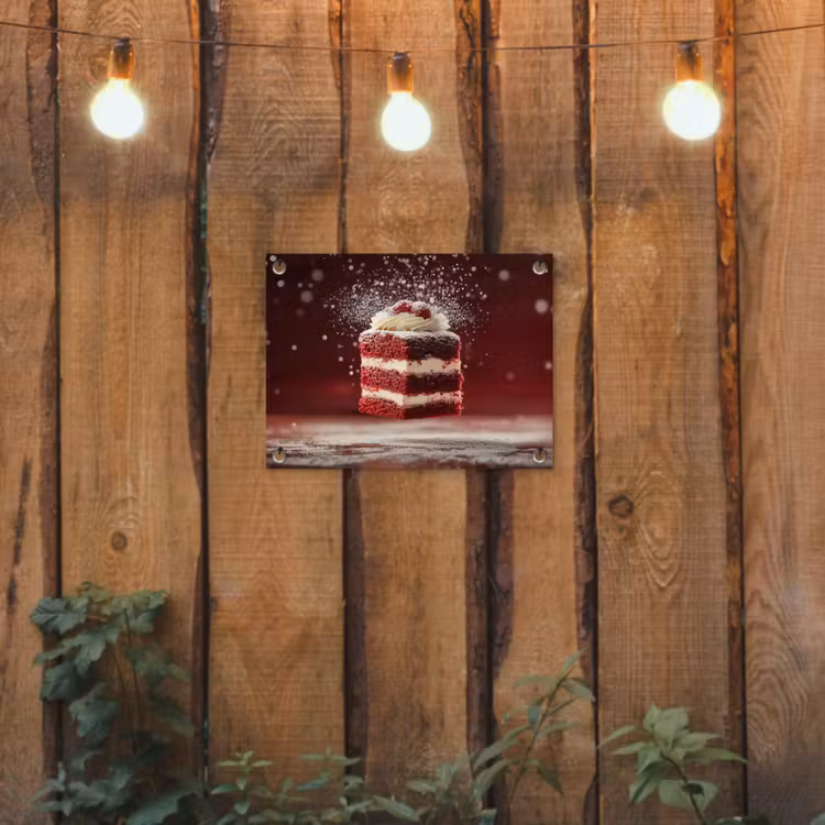 Tuinposter - Rode - Velvet - Taart - Eten — 2