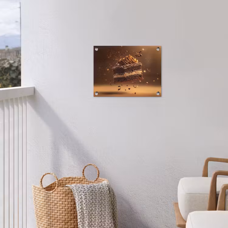 Tuinposter - Taart - Chocolade - Eten - Brownie — 3