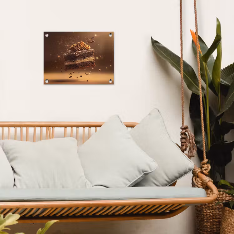 Tuinposter - Taart - Chocolade - Eten - Brownie — 5