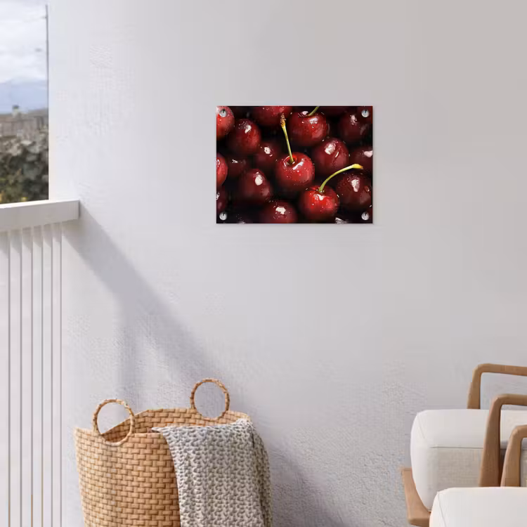 Tuinposter - Rood - Fruit - Kersen — 3