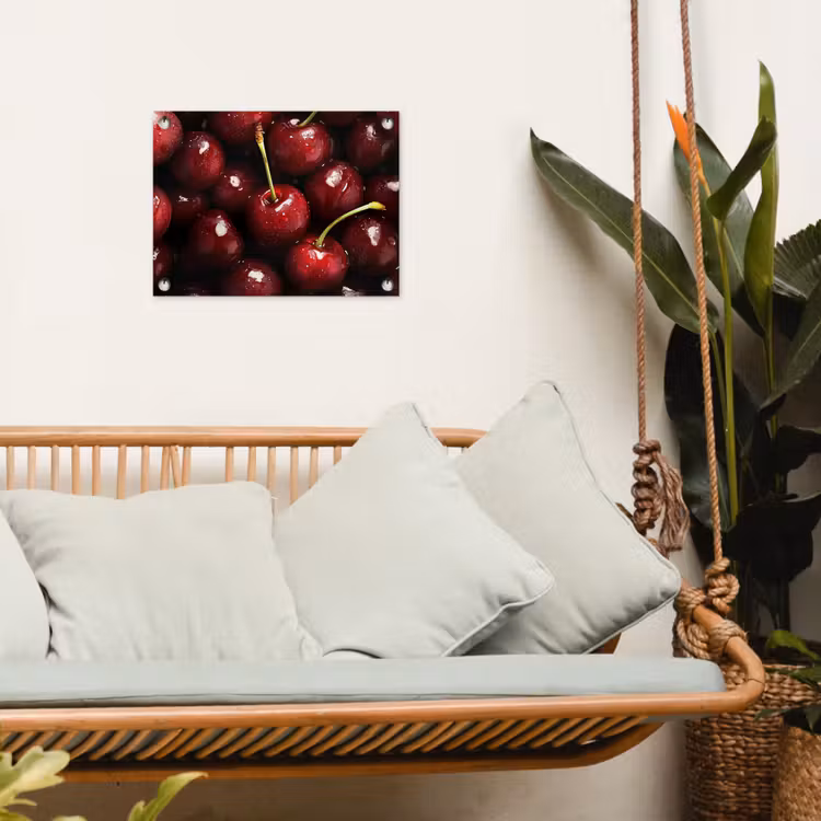 Tuinposter - Rood - Fruit - Kersen — 5