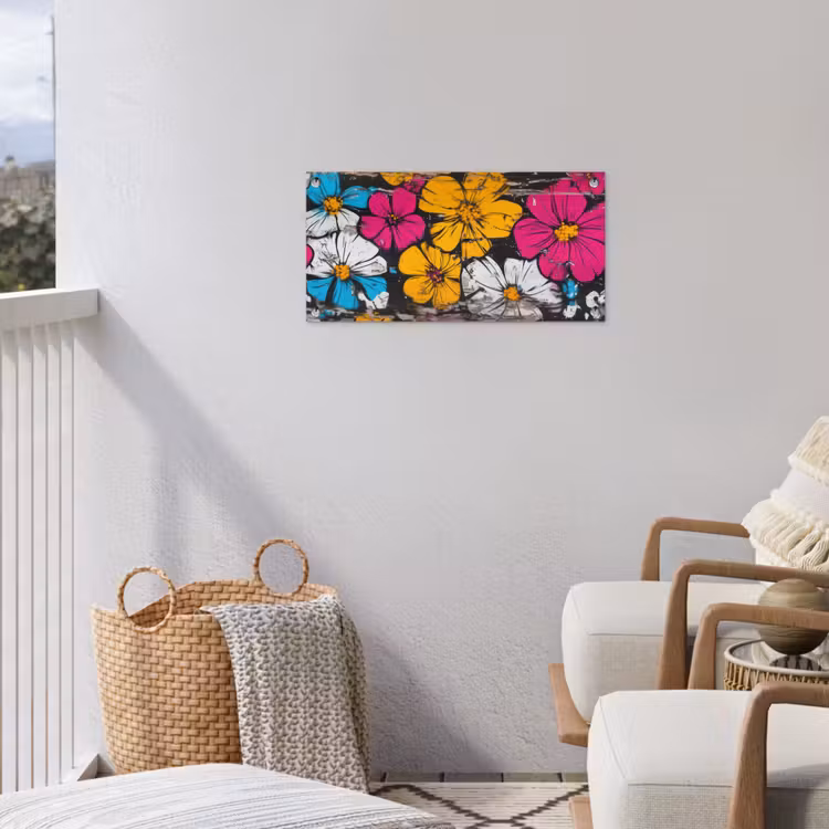 Tuinposter - Street Art - Bloemen - Mix — 3