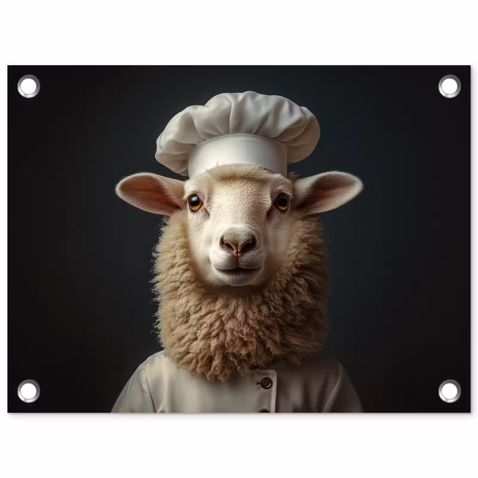 Tuinposter - Schaap - Wol - Kok — 1