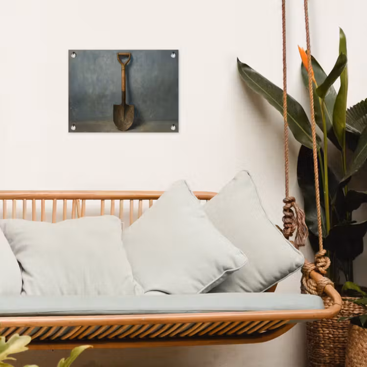 Tuinposter - Schep - Gereedschap - Schilderij — 5