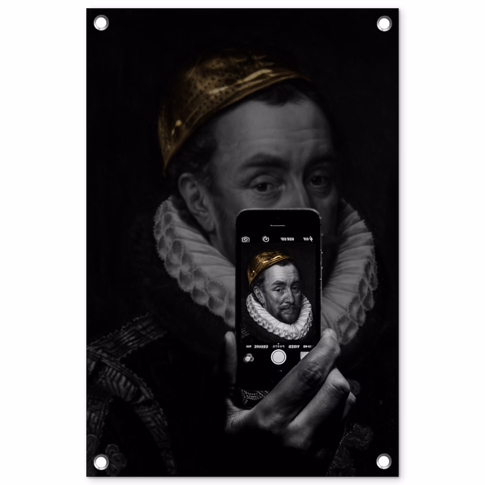 Tuinposter - Willem van Oranje - Adriaen Thomasz - Smartphone — 1