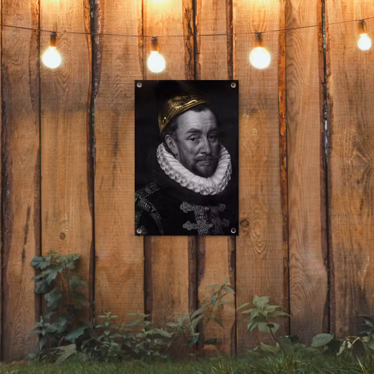 Tuinposter - Willem van Oranje - Adriaen Thomasz - Goud — 2