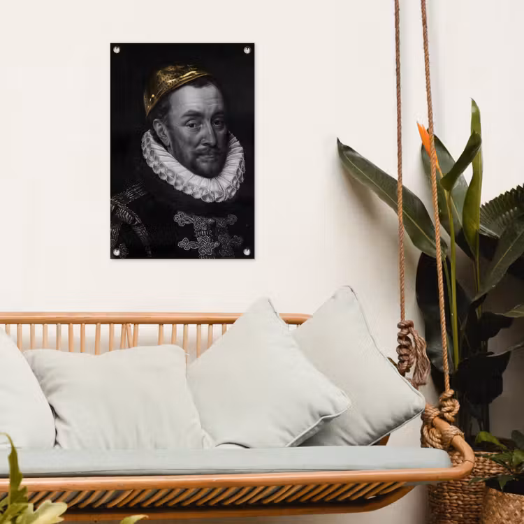 Tuinposter - Willem van Oranje - Adriaen Thomasz - Goud — 5