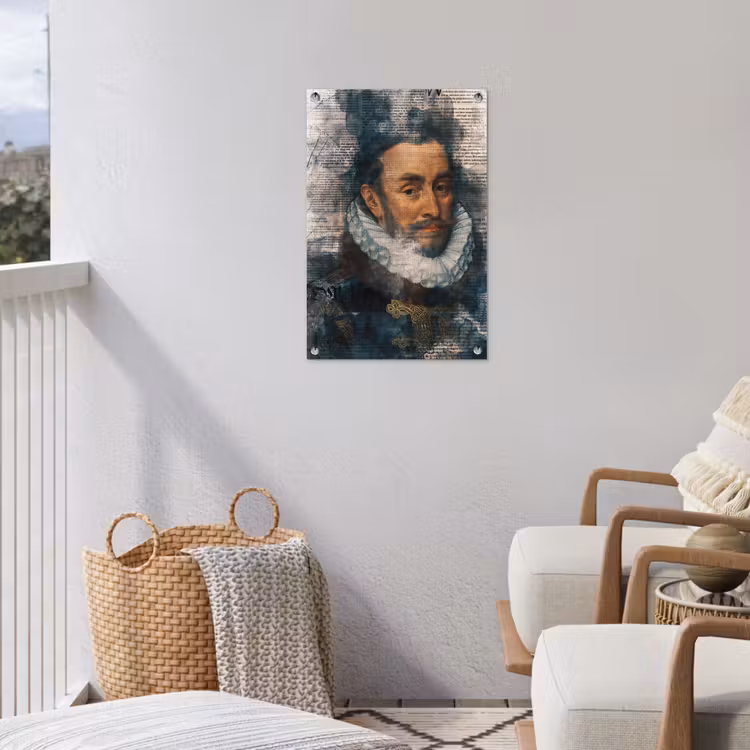 Tuinposter - Willem van Oranje - Adriaen Thomasz - Krant — 3