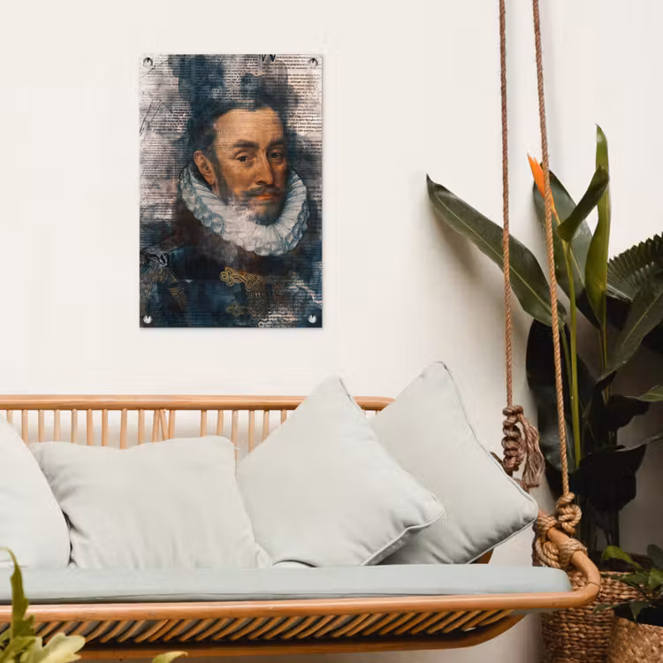 Tuinposter - Willem van Oranje - Adriaen Thomasz - Krant — 5