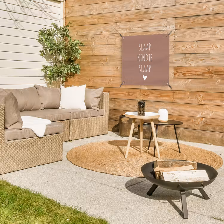 Tuinposter - Slaap kindje slaap - Quotes - Spreuken — 4