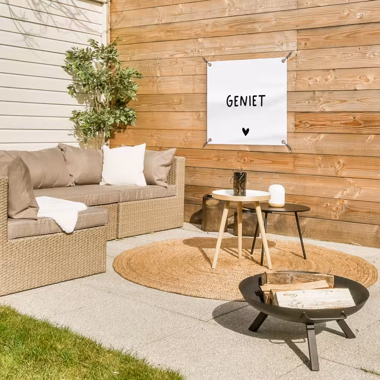 Tuinposter - Spreuken - Geniet - Quotes — 4