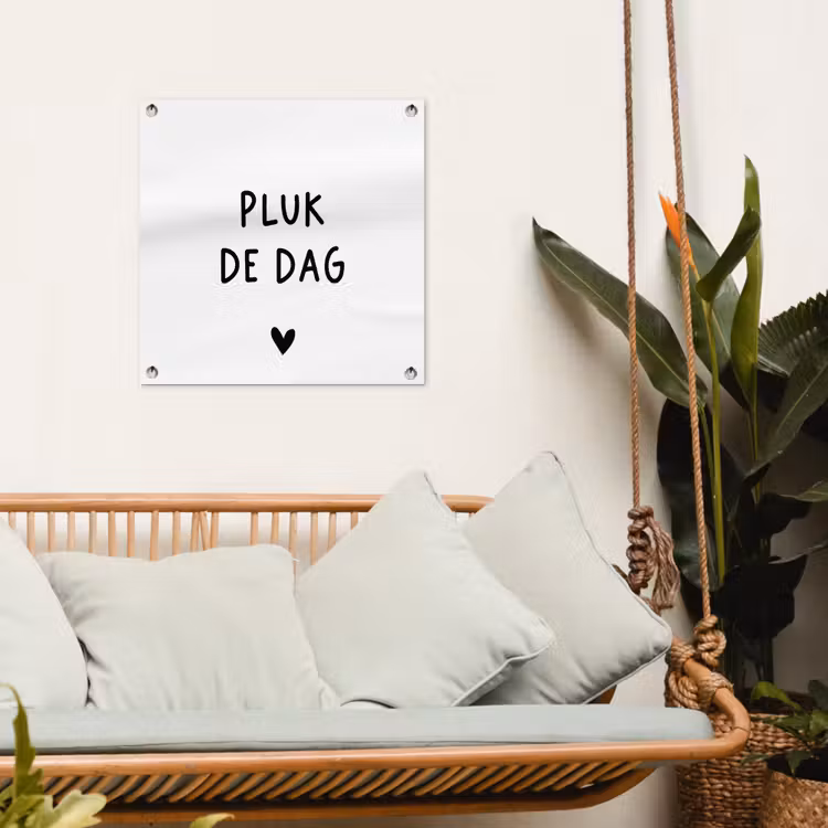 Tuinposter - Spreuken - Quotes - Pluk de dag - Carpe diem — 5