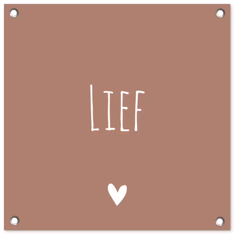 Tuinposter - Spreuken - Lief - Quotes — 1
