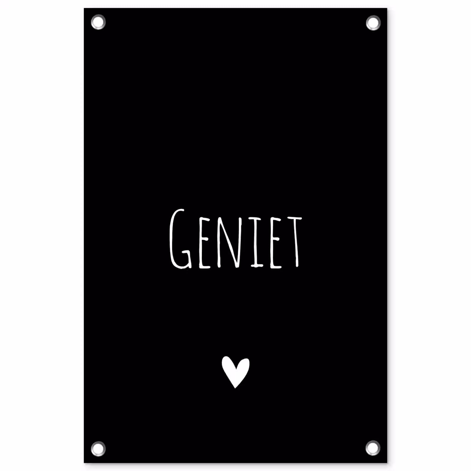 Tuinposter - Spreuken - Geniet - Quotes — 1