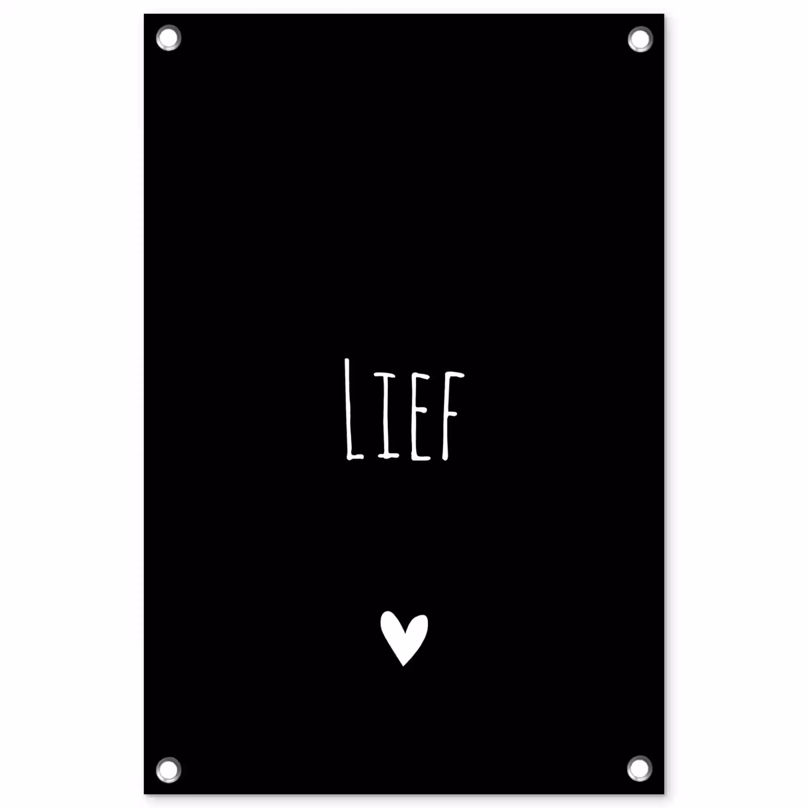 Tuinposter - Spreuken - Lief - Quotes — 1